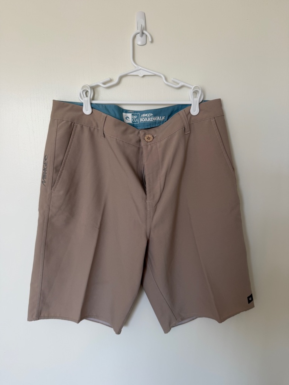 Men’s Brown Rip Curl Hybrid Shorts